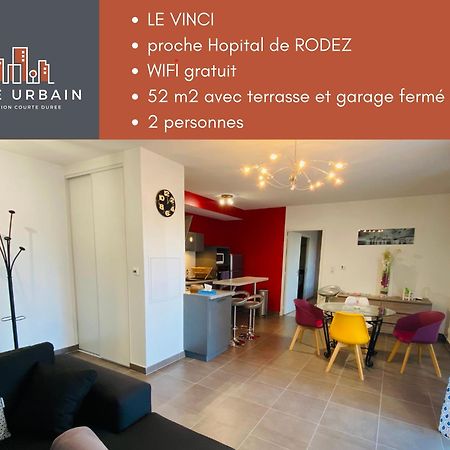 Appartement T2 Cosy A Rodez Bagian luar foto