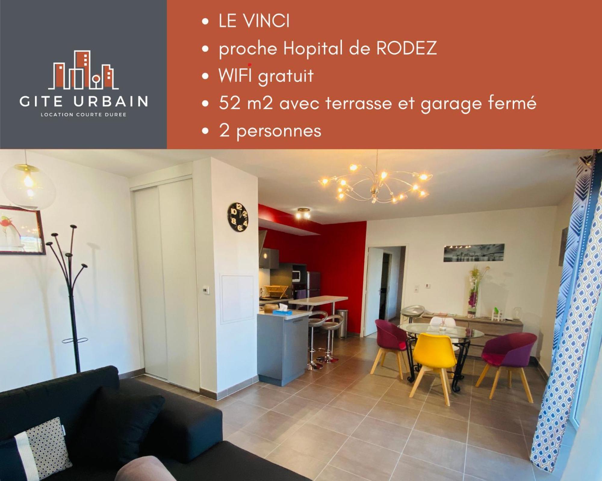 Appartement T2 Cosy A Rodez Bagian luar foto